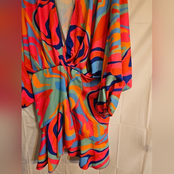 Vibrant Multicolor Dress - Picture 2 of 5